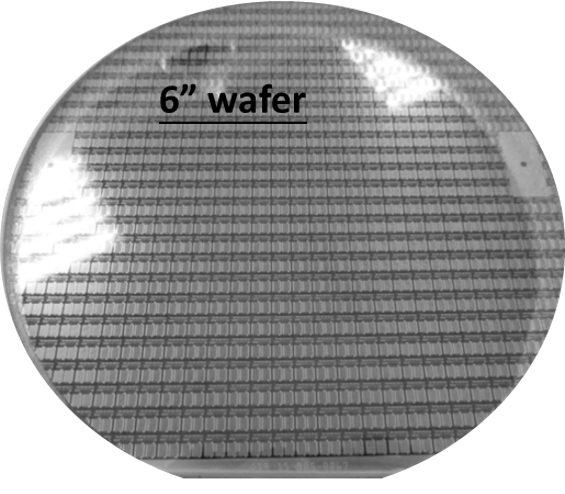 GaN wafer map GaN 6inch wafer map